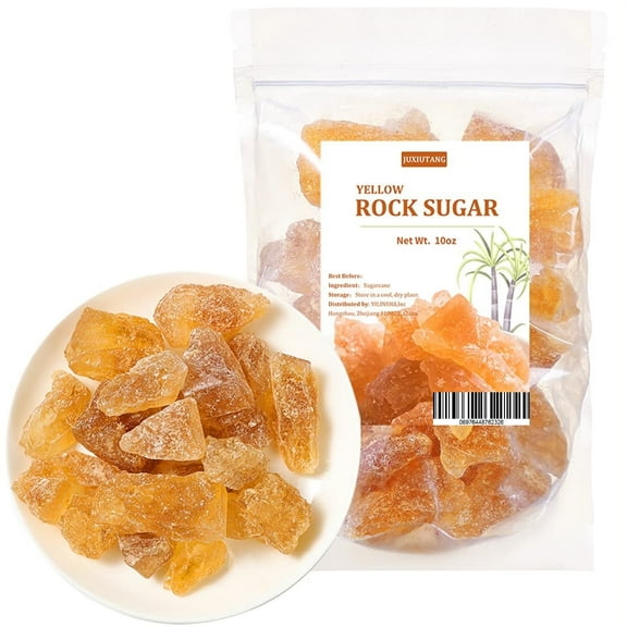 ULTHMOK Rock Sugar, 10 Oz, 100% Natural & No Additives