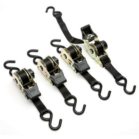 4PkTiedown Ratchet Retract 6ft. 1,500#
