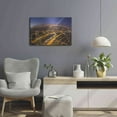 thumbnail image 6 of Luxe Metal Art 'From Arc' by Sebastien Lory, Metal Wall Art, 24"x16", 6 of 7