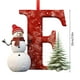thumbnail image 3 of Adornos Colgantes para Árbol de Navidad (26 Letras) | Material Acrílico | Tamaño: 10 Cm | Paquete de 26 | Diseño Navideño Resistente, 3 of 5