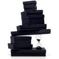 thumbnail image 3 of 10 Boxes of 2 1/8" x 1 5/8" x 3/4" Black Matte Cotton Filled Jewelry Boxes, 3 of 3