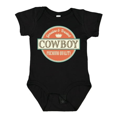 

Inktastic Cowboy Vintage Logo Gift Baby Boy Bodysuit