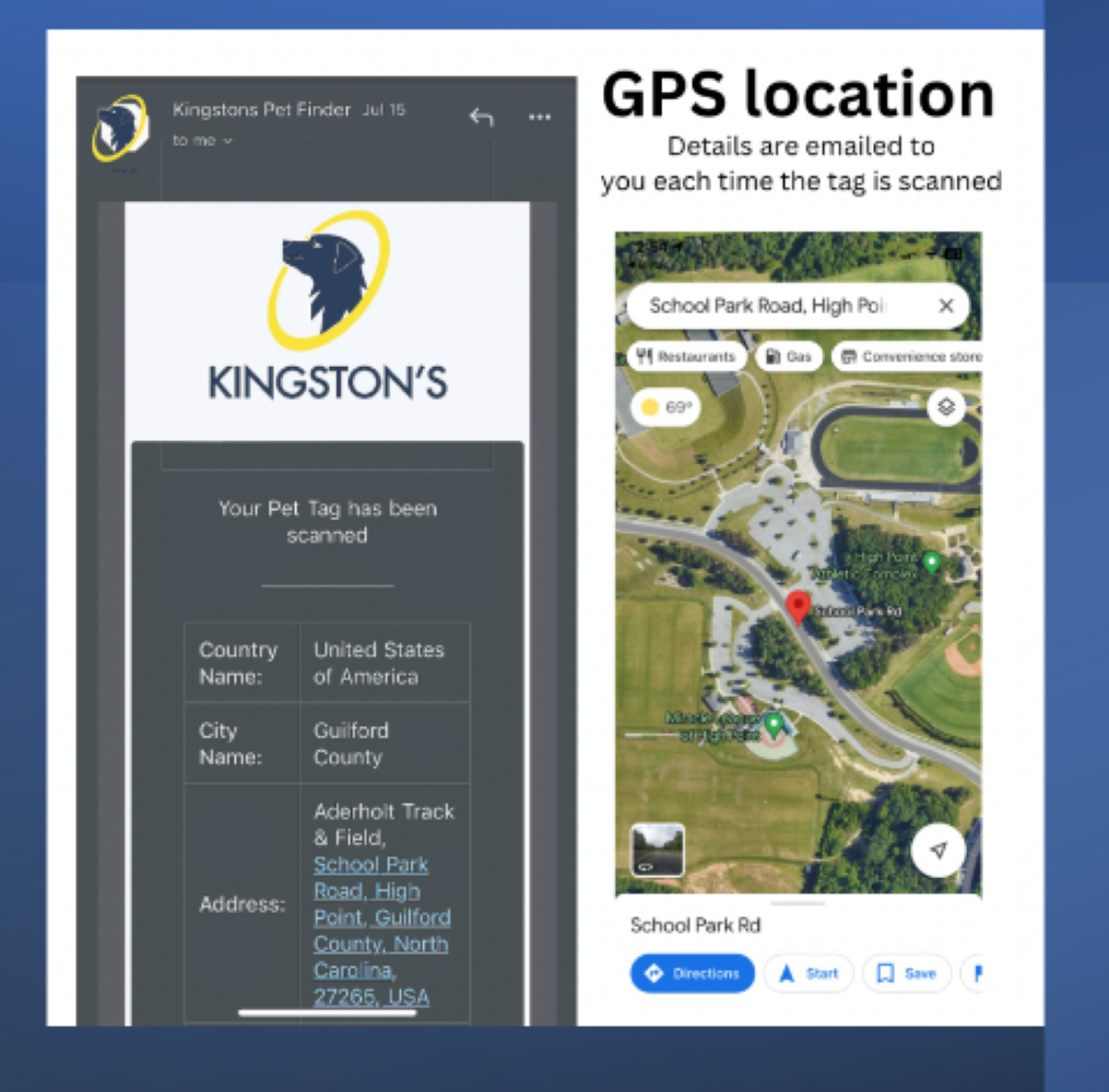 thumbnail image 3 of Kingston's Digital Pet ID Tag with GPS Location, 3 of 6