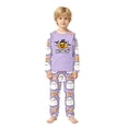 thumbnail image 2 of Halloween Pajamas Family Set - 2 piece Ghost Print Long Sleeve Tops + Pants Sleepwear,Casual Matching Family Halloween Pajamas for Xmas Celebration & Photos for 90 Pjs, 2 of 7