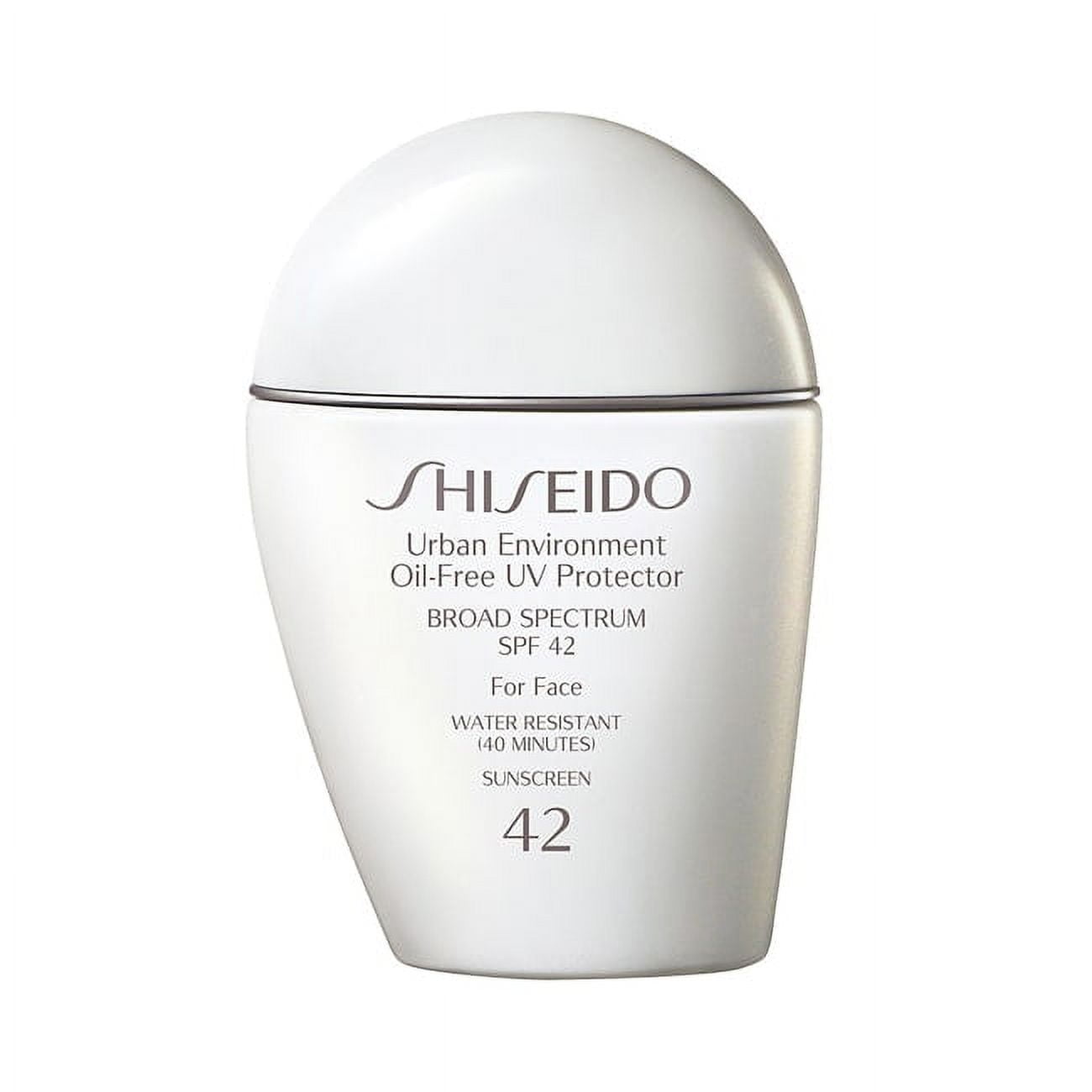 Shiseido Urban Environment Oil-Free UV Protector Broad Spectrum SPF 42 Facial Sunscreen, 1 Oz