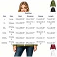 thumbnail image 3 of Women’s Zip‑Up Hooded Drawstring Sweatshirt , Fall Winter Long Sleeve Hoodie with Pockets, Women's ,Size L-5XL, 3 of 4