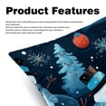 thumbnail image 2 of Snowman Elegant Velvet Throw Pillow Covers Set with Unique Patterns - 16x16", 18x18", 20x20" - Pack of 2 for Chair Pillow Covers and Various Occasions, 2 of 6