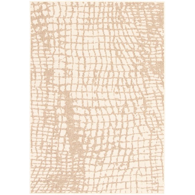 Sisal Safari Champagne-Taupe Polypropylene Rug 5'3" x 7'7"