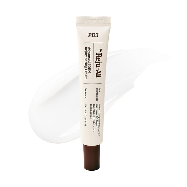 Crema Rejuvenecedora Dr. Reju-All Advanced PDRN | Hidratante Facial PDRN con 99 % de ADN de Salmón Puro | Concentración Óptima de 1200 ppm para Resultados Visibles | Crema Facial Coreana Antiedad para