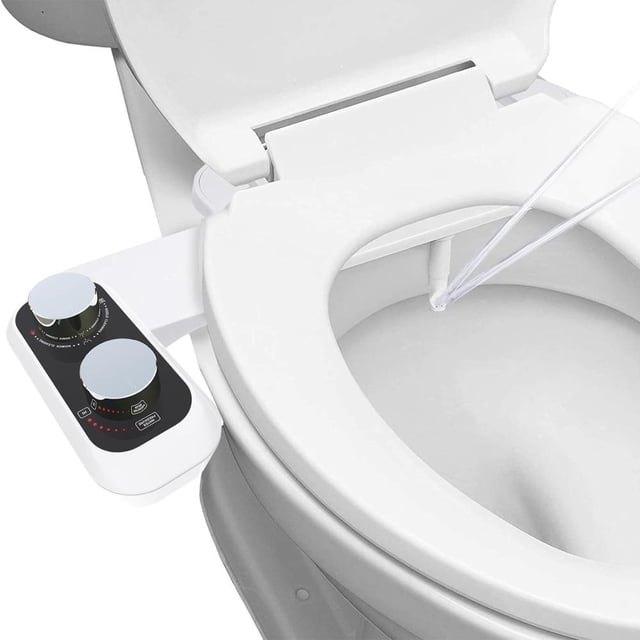 Feltree Nettoyant pour le Corps Machine à Laver pour Femmes Siège de Toilette Intelligent Pulvérisation Lavage des Fesses Dispositif de Rinçage à Double Pulvérisation Froide