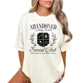 thumbnail image 2 of Abandoned Fishing Wives Social Club Shirt for Women Funny Fishing Season Graphic Tee for Wife Ivory Shirt Adult Medium, 2 of 4