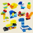 thumbnail image 4 of Blocs 62-310 Pcs Bricolage Blocs de Construction en Vrac Compatibles avec Duplo Animaux Course de Billes Ville Briques Classiques Modèle d'Assemblage Jouets pour Enfants 240401, 4 of 7