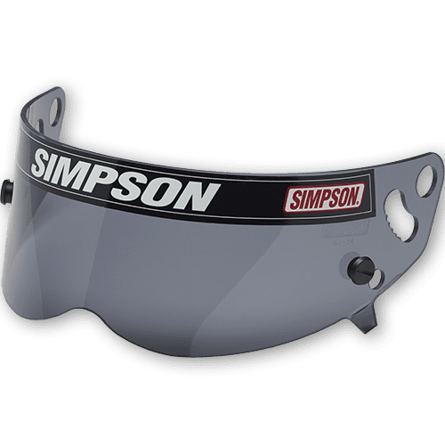 Simpson Racing 89401A Super Bandit A Smoke Helmet Shield