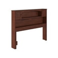 thumbnail image 4 of Pemberly Row Full Wood Bookcase Headboard with Device Charger in Walnut, 4 of 7
