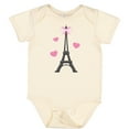 thumbnail image 3 of Inktastic Paris Lover Eiffel Tower Girls Baby Bodysuit, 3 of 5