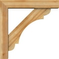 thumbnail image 3 of Ekena Millwork 6"W x 30"D x 30"H Olympic Block Rough Sawn Bracket w/ Offset Brace, Western Red Cedar, 3 of 25