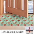 thumbnail image 3 of Strawberry Plants Fruit Flower Leaf Green Pattern Door Rugs,Washable Non Slip Door Mats Indoor,Decorative Door Mats,Entry Mat Indoor for Entrance,Bedroom,Kitchen,Bathroom,17"x30", 3 of 6