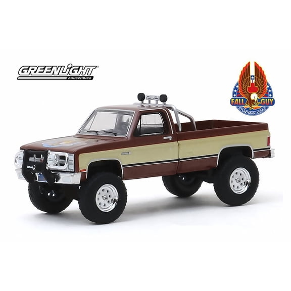 1982 GMC K-2500, The Fall Guy - Greenlight 44860/48 - 1/64 scale Diecast Model Toy Car