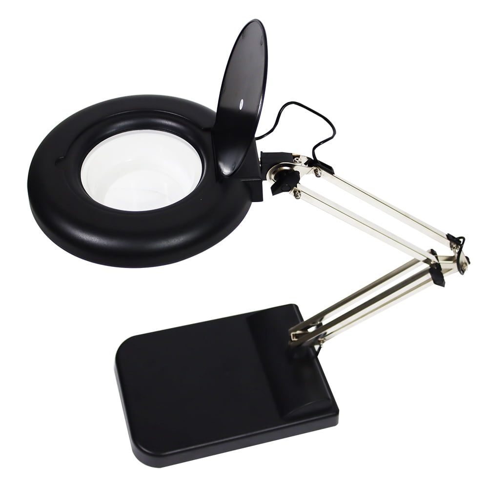 30X Benchtop Magnifier Lamp Read Repair Tools with Adjustable LED Light 110V