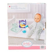 My Sweet Love Bedtime Baby Doll Play Set, Grey Outfit, 14-inch Doll, 6 Pieces Included