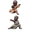 thumbnail image 1 of 2 de Monje , Novedad, Artesanías de Personajes, Estatua, Esculturas Decorativas Colco estatua de monje de kung fu, 1 of 8