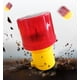 thumbnail image 4 of Luz de advertencia estroboscópica solar de 360 ​​grados súper brillante a prueba de agua para el muelle de tráfico de construcción Control de luz inalámbrico marino intermitente (rojo), 4 of 5