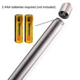 thumbnail image 3 of WANGQ Milk Frother Handheld Electric Milk Foamer Portable Mini Mixer Machine Stainless Steel Touch Handheld Espresso Mixer Battery Operated Frother Coffee Stirrer Maker for Hot Chocolate Coffee, 3 of 6