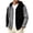 #0189-Gray, variant on Qiyinn Men Corduroy Hooded Long Sleeve Jacket Drawstring for Men Daily Wear Essential