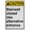 Warning Sign 3, variant on Danger Stairwell Closed Use Alternative Entrance Sign, Industrial Do Not Enter Sign 8"x12" UV Resistant for Indoor Outdoor Commercial Area