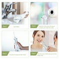 thumbnail image 2 of Irrigador dental de agua inalámbrico para dientes, limpiador de dientes de agua portátil con 3 modos de limpieza de bricolaje, 5 puntas de chorro, recargable por USB, 2 of 5