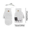 thumbnail image 3 of Rechargeable Heated Gloves USB Powered for Men Women - Electric Warming Winter Gloves Thermal Waterproof Cold Weather Gear for Outdoor Skiing Snowboarding, Great Gift, 3 of 7