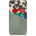 thumbnail image 1 of iPhone 8 Plus Case,iPhone 7 Plus Case,[Premium PU Leather][Card Slots],Ultra Slim Scratch-Resistant Shockproof Case for iPhone 7 Plus/8 Plus Green, 1 of 7