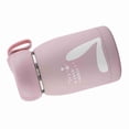 thumbnail image 2 of Termo de acero inoxidable con diseño de conejo, taza térmica, botella de agua (rosa), 2 of 15