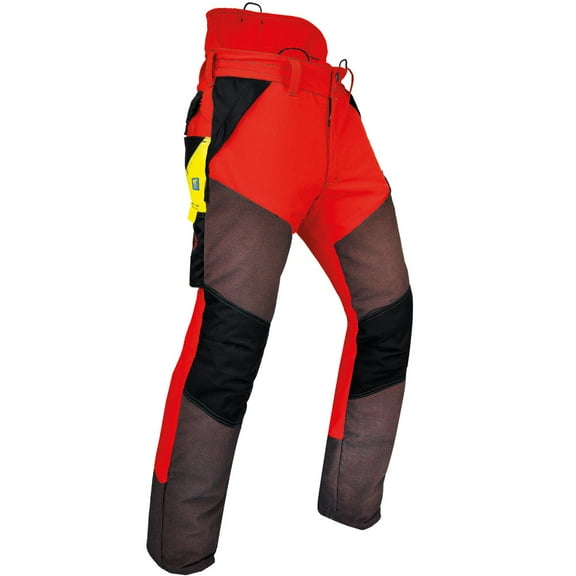 Pfanner Red Gladiator Extreme Chainsaw Protection Pants - Large