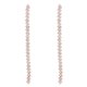 thumbnail image 5 of Pendientes de de imitación de cristal brillante, clásico y elegante para mujeres y niñas Yinane Pendientes largos de borlas, 5 of 8