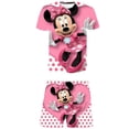 thumbnail image 2 of Verano Mickey Mouse conjunto ropa moda manga corta camisetas pantalones cortos ropa Minnie niñas dibujos animados disfraces casuales 1-14 años Old10T Gao Jinjia LED, 2 of 2