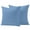 Blue, variant on Outdoor Waterproof Pillow Covers Sage Green Retro Linen Decorative Throw Pillow Protectors,Pillowcase Cushion Cases for Patio Sofa Garden Couch,16x16in,Pack of 2