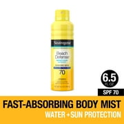 Neutrogena Beach Defense Oil-Free Body Sunscreen Spray, SPF 70 Sunblock, 6.5 oz
