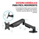 thumbnail image 4 of Soporte Hidráulico Redlemon para Monitor Hasta 27” Pulgadas Ajustable, 4 of 8