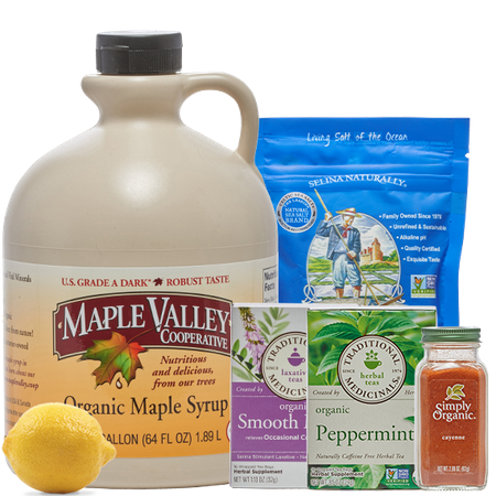 Maple Valley 10 Day Certified Organic Master Cleanse Maple Syrup and Lemonade Detox
