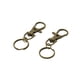thumbnail image 4 of 10 Pack Bronce Broches Giratorios Lanyard Broche De Langosta Con Resultados De La Joyería DIY Car Key Accesorios Para Sunnimix Llaveros, 4 of 8