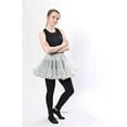 thumbnail image 5 of BellaSous Luxury Adult Woman Flirt Length 15" Sexy Tutu Skirt for Halloween, Costume Wear, or Dress up (One Size, Grey), 5 of 5