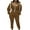 Coffee, variant on ZZwxWA Womens Tracksuit 2 Piece Outfits Fall Zip Hoodie Jogging Sweatsuit Long Sleeve Casual Sweat Suits 50% Off Clear