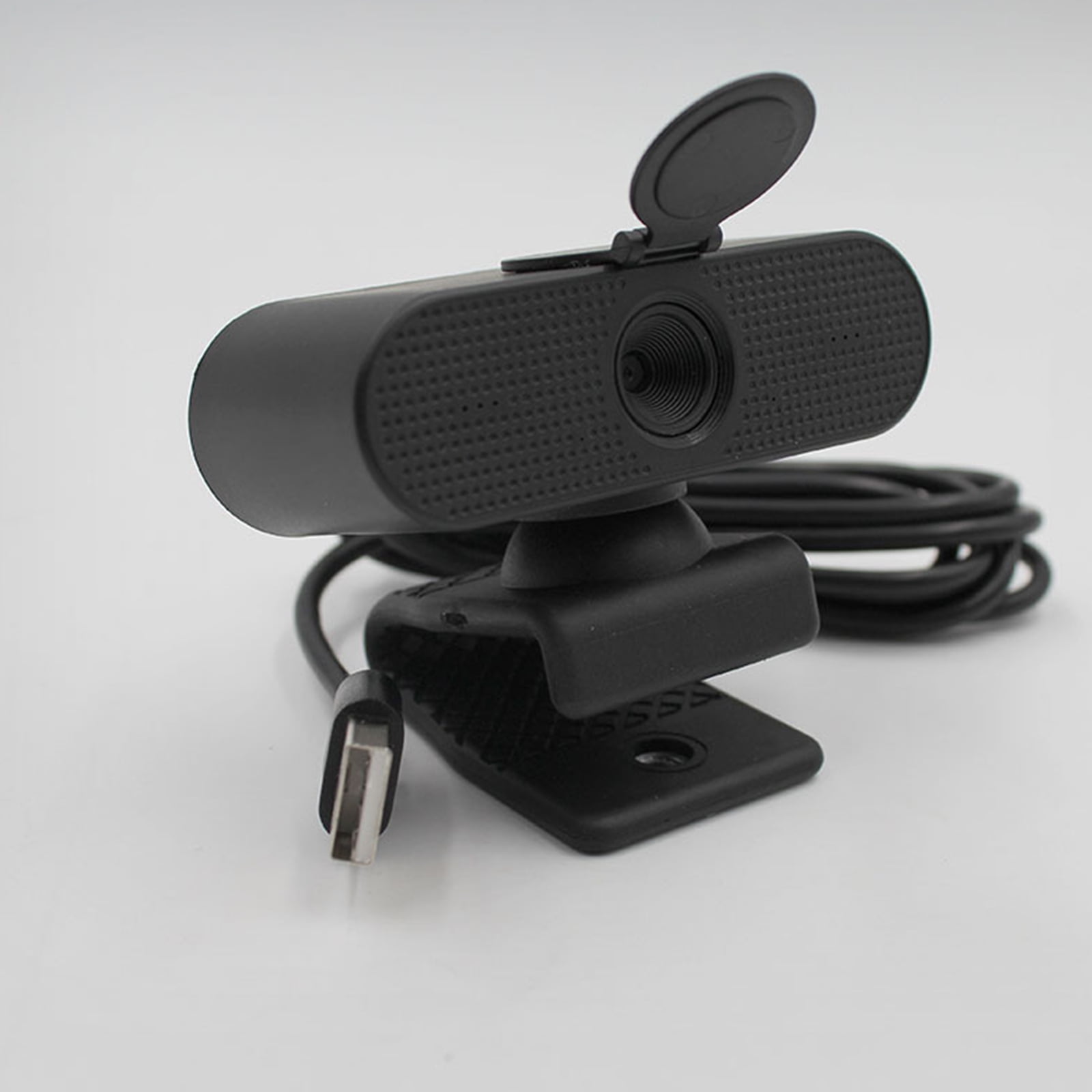 Drrntien Adjustable Webcam Free Drive Network Camera Noise Reduction for Online Class