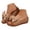 Khaki, variant on Mostsola Slides for Women Cute Bowknot Wedge Sandals Platform Slip on Shoes Beach Dress Shoes