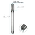 thumbnail image 2 of Uxcell Metric Thread Tap M18 x 1.5 Left Hand 160mm Extra Long Straight Flute Tapping Threading Tool, 2 of 5