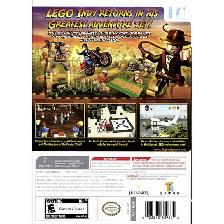 Lego Indiana Jones 2: The Adventure Continues, Games