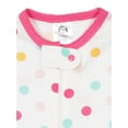 thumbnail image 4 of Gerber Baby & Toddler Neutral Snug Fit Footed Cotton Pajamas, 2-Pack, 0/3 Months - 5T, 4 of 12