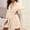 Gold, variant on Pajama Women Womens Bath Robe Pajamas for Women Women's Collar Medium Long Simulated Silk Home Solid Color Lace Up Nightgown
