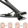 thumbnail image 3 of Stainless Clippers Wide Jaw Nail Clipper, Heavy Professional Extra Large Toe Nail Clipper Toenails Fingernails Clippers for Thick Nails, 3 of 10